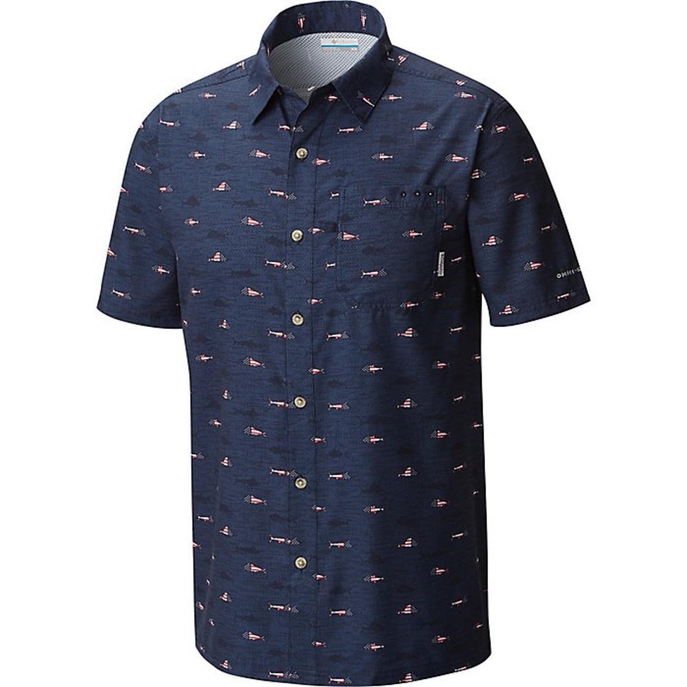 Columbia Men's PFG Super Slack Tide Camp Shirt (S)